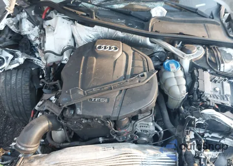 2017 Audi A4 2.0T Premium from USA, damaged, VIN WAUANAF44HN045007